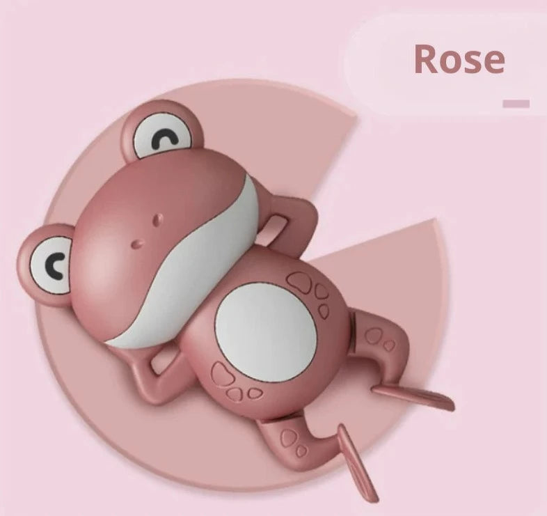 Jouet de Bain Grenouille Nageuse Rose - Mon Adorable Bébé