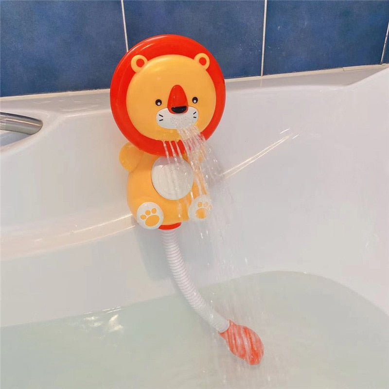 Douchette de Bain pour Bébé à Motifs d'Animaux Lion - Mon Adorable Bébé