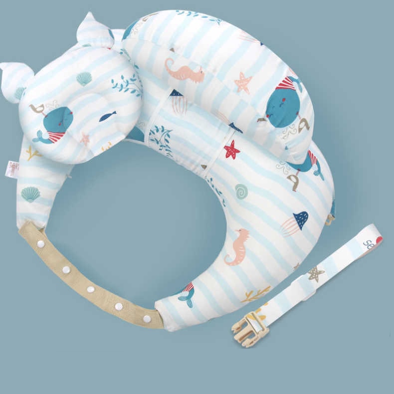 Coussin Allaitement Portable à motif d'animaux pour Bébé - Mon Adorable Bébé