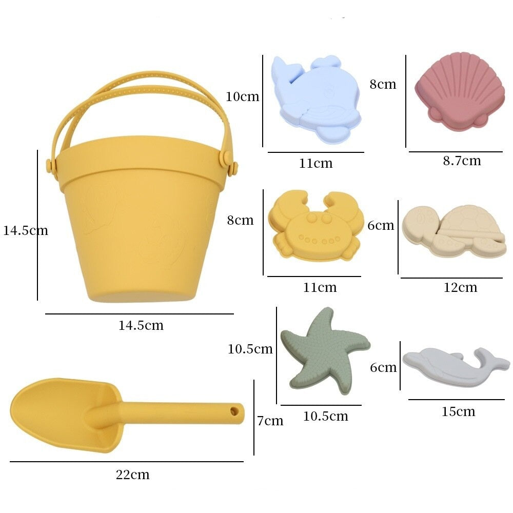 Jouets de Seau de Plage pour Enfants