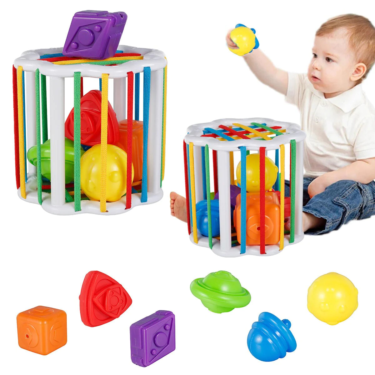 Jouet de Tri Sensoriel Montessori - Mon Adorable Bebe