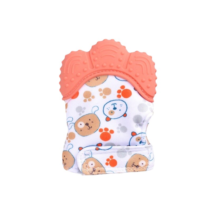 Gants de Dentition pour bébé Orange - Mon Adorable Bebe