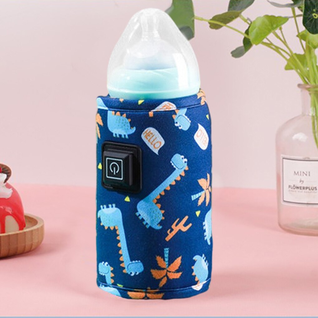 Chauffe Biberon Nomade Portable avec USB Bleu - Mon Adorable Bébé