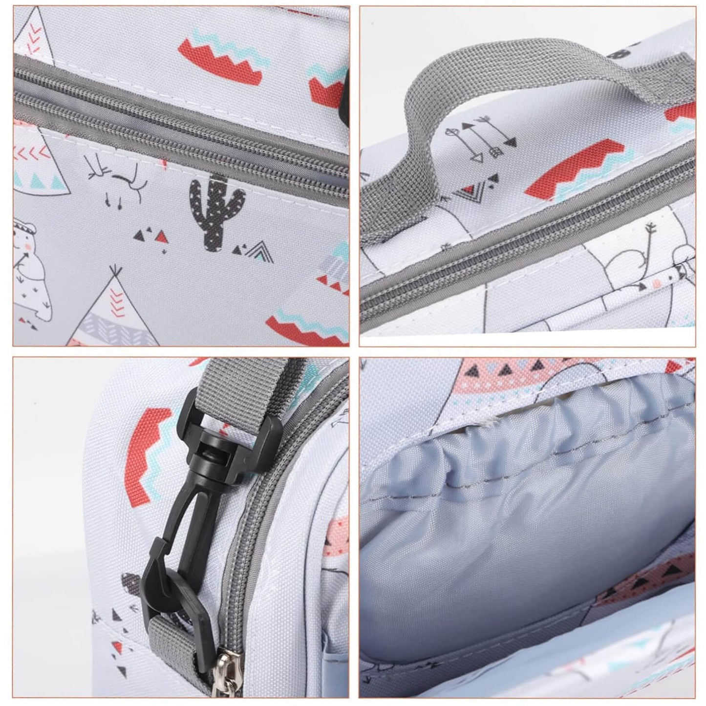 Sac a langer de Nomade ameridiens details