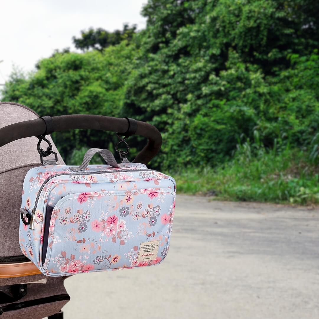 Sac a langer de Nomade fleurs
