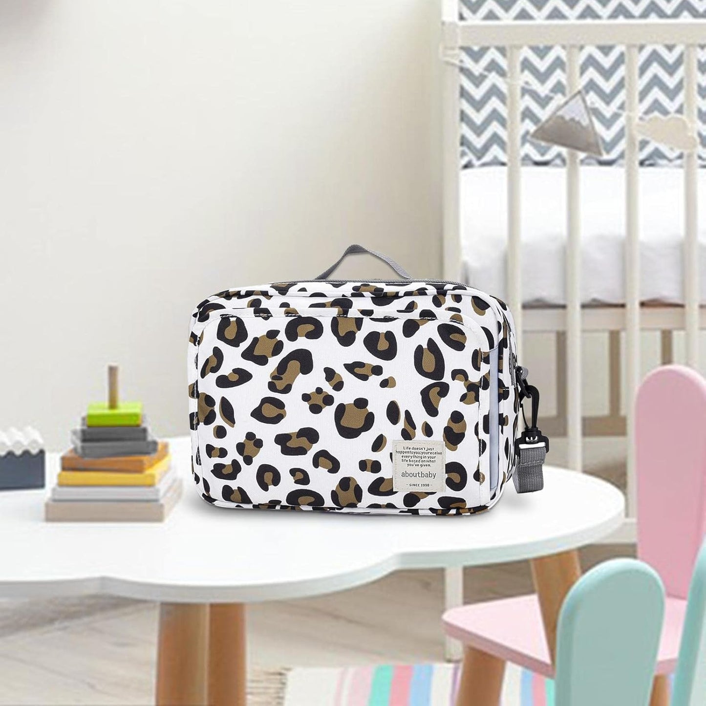 Sac a langer de Nomade leopard