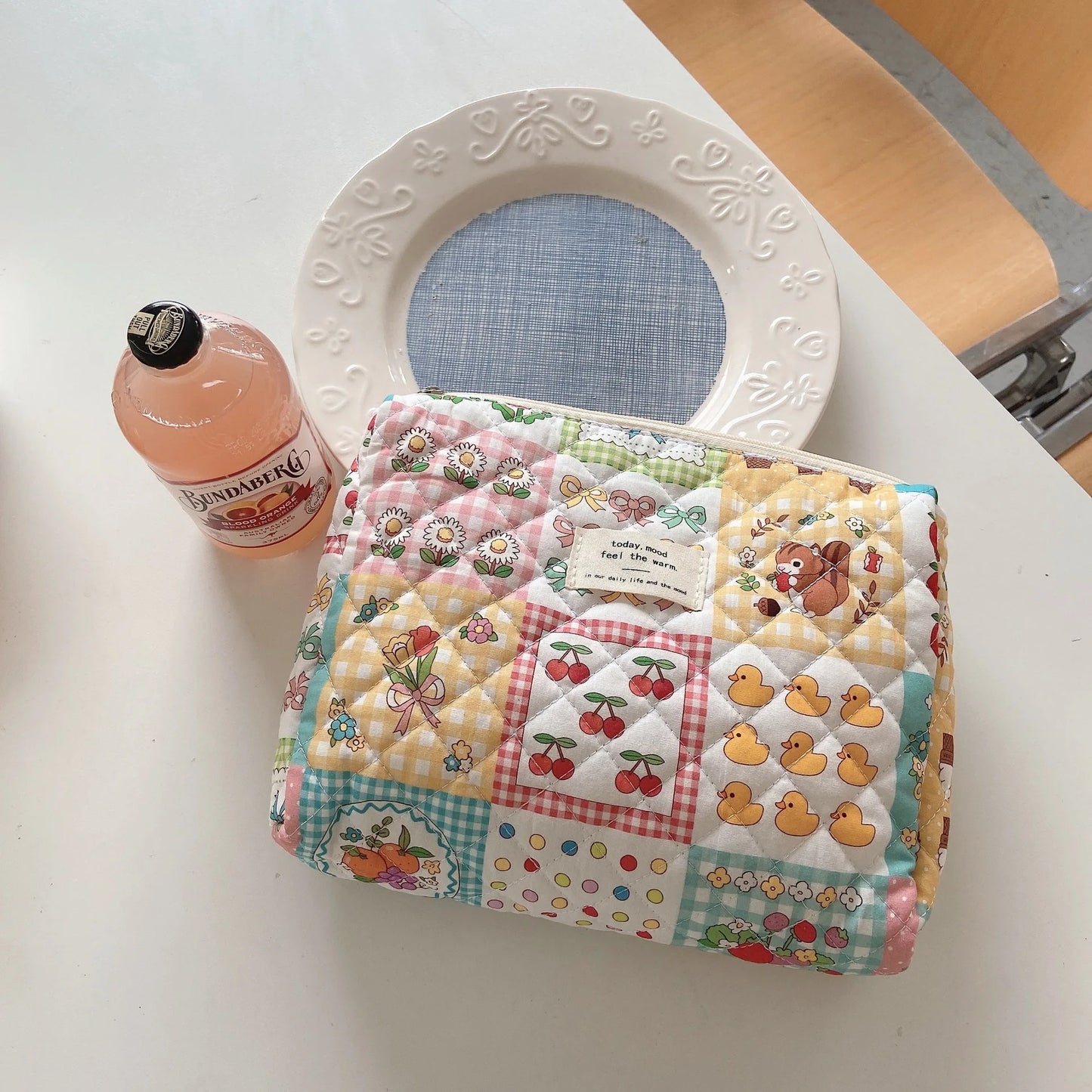 Sac à langer en coton matelassé | QuiltJoy