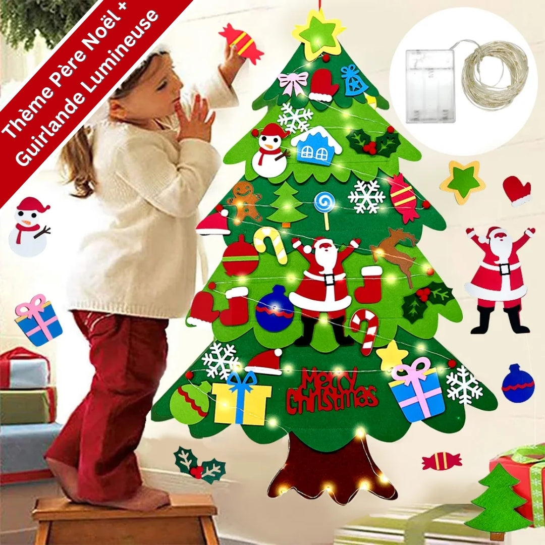 Sapin de Noël Montessori pour Enfants