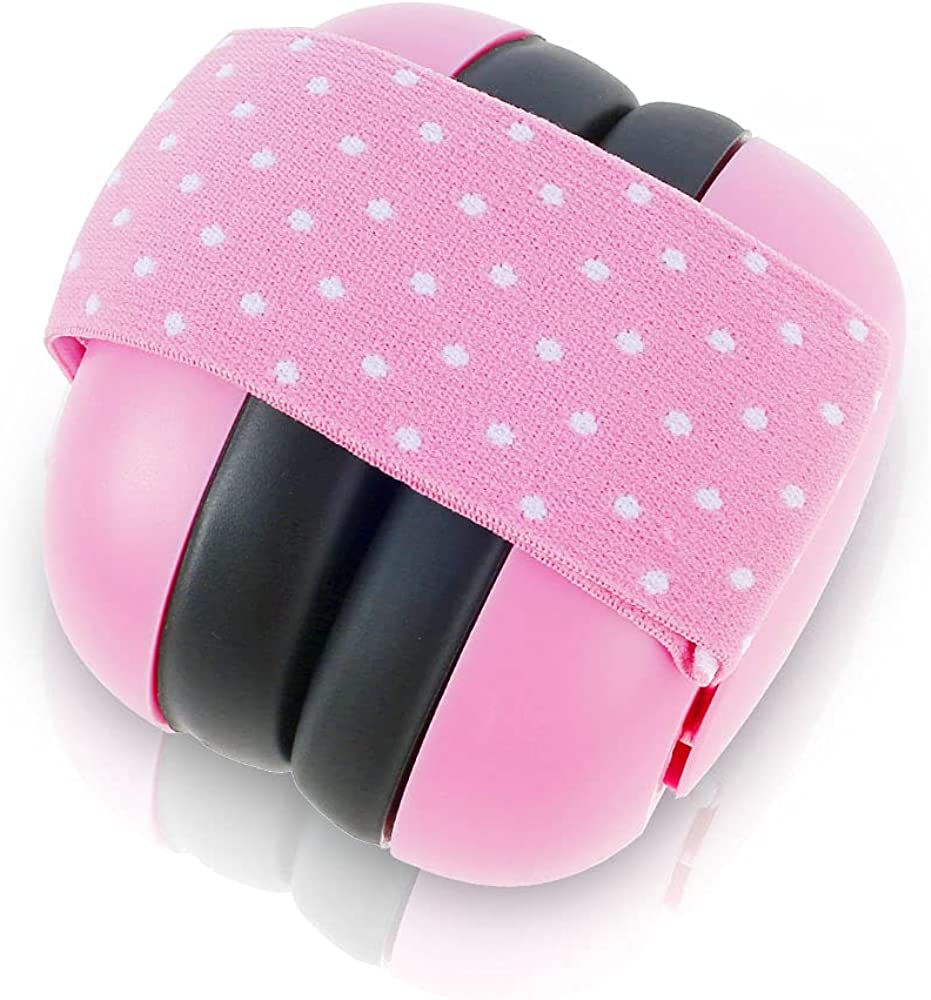 Casque Anti Bruit Bébé Rose - Mon Adorable Bébé