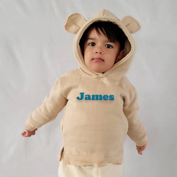 Sweat à Capuche Brodé Personnalisé pour Enfants | KidsCraft