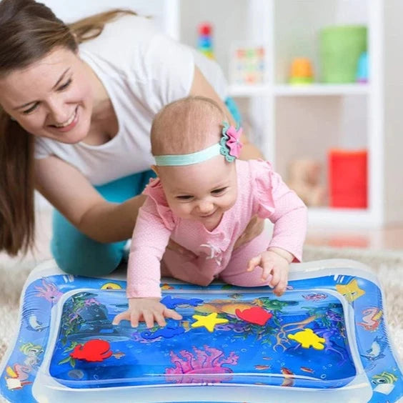 Tapis d'Éveil Sensoriel à Eau pour Bébé - Mon Adorable Bébé