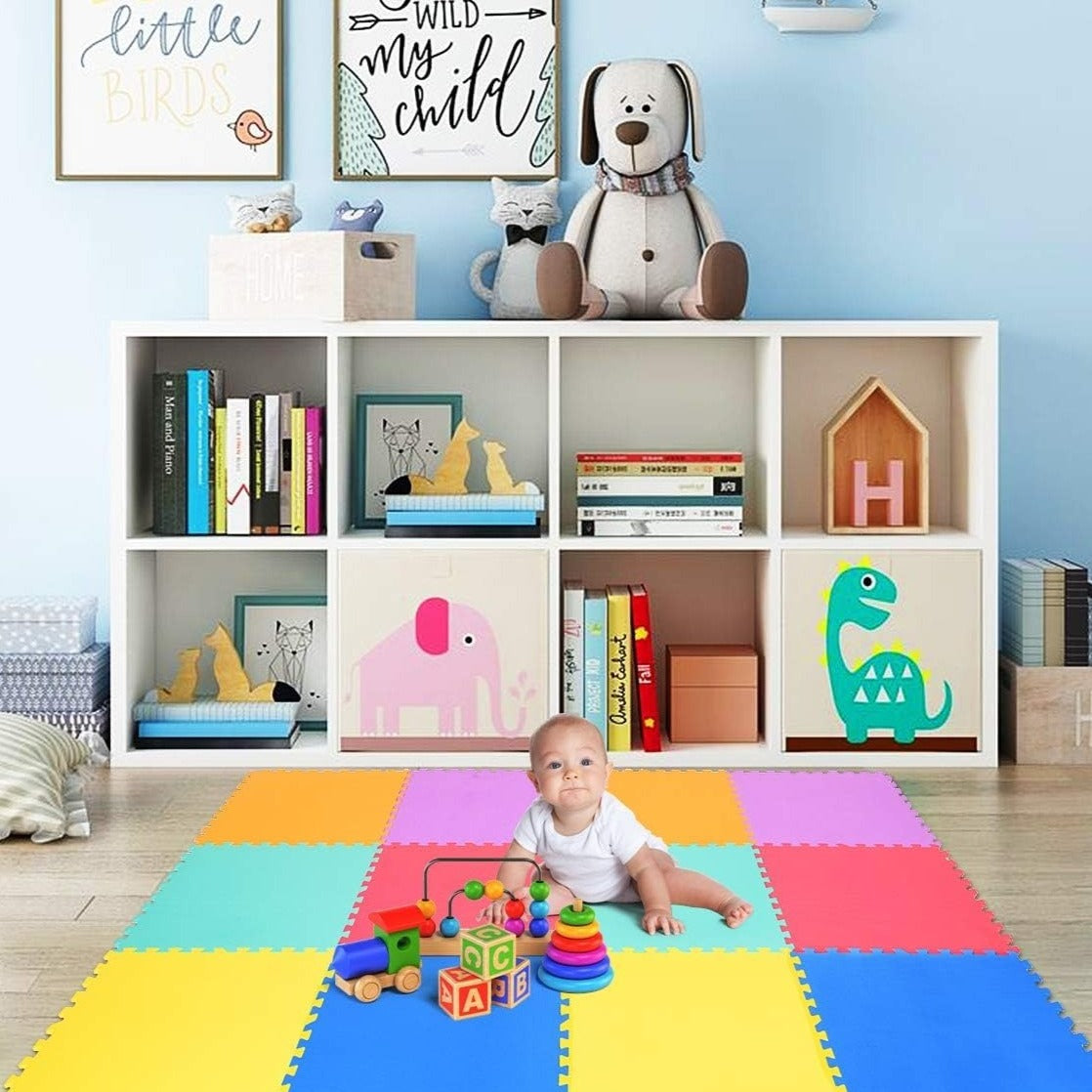 Tapis de Jeu Puzzle Mousse pour Bébé - Mon Adorable Bébé