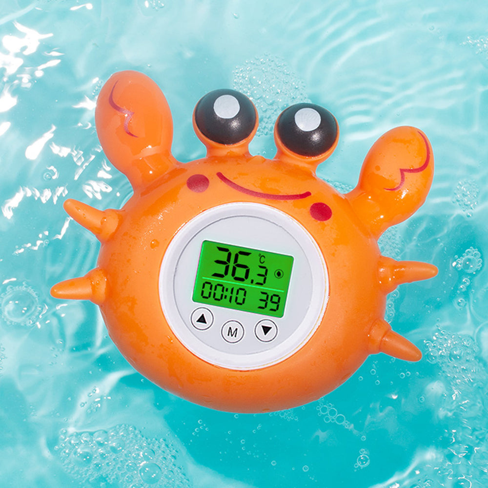 Thermomètre de Bain en Forme de Crabe pour Bébé - Mon Adorable