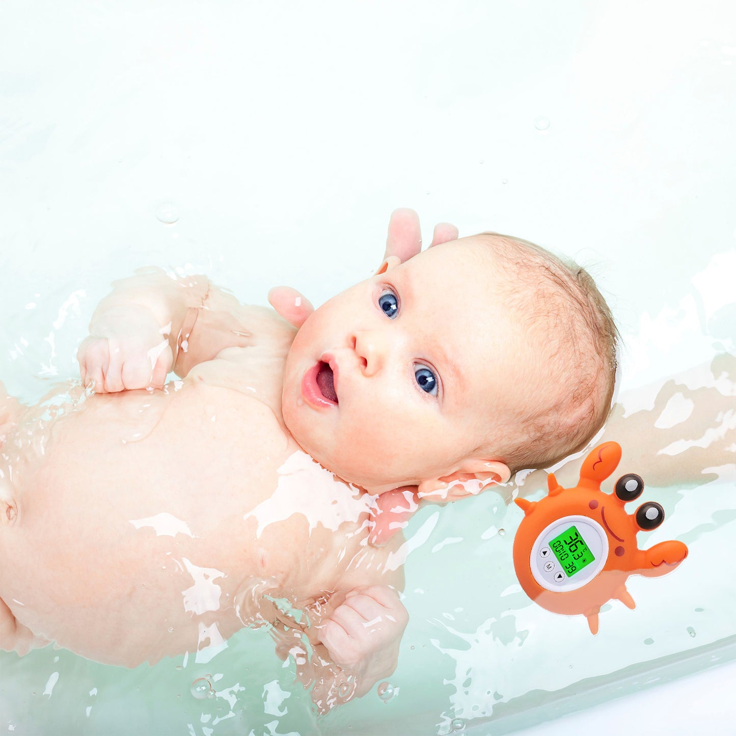 Thermomètre de Bain en Forme de Crabe pour Bébé - Mon Adorable