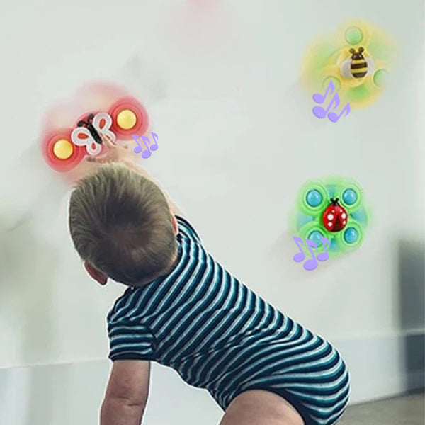 Spinner Bebe Ventouse - Jouets de Bain Bébé 6 9 12 18 Mois Jouet Enfant 1 an Fille Garcon Jeux Spinner Bebe Ventouse - Jouets de Bain Bébé 6 9 12 18 Mois Jouet Enfant 1 an Fille Garcon Jeux