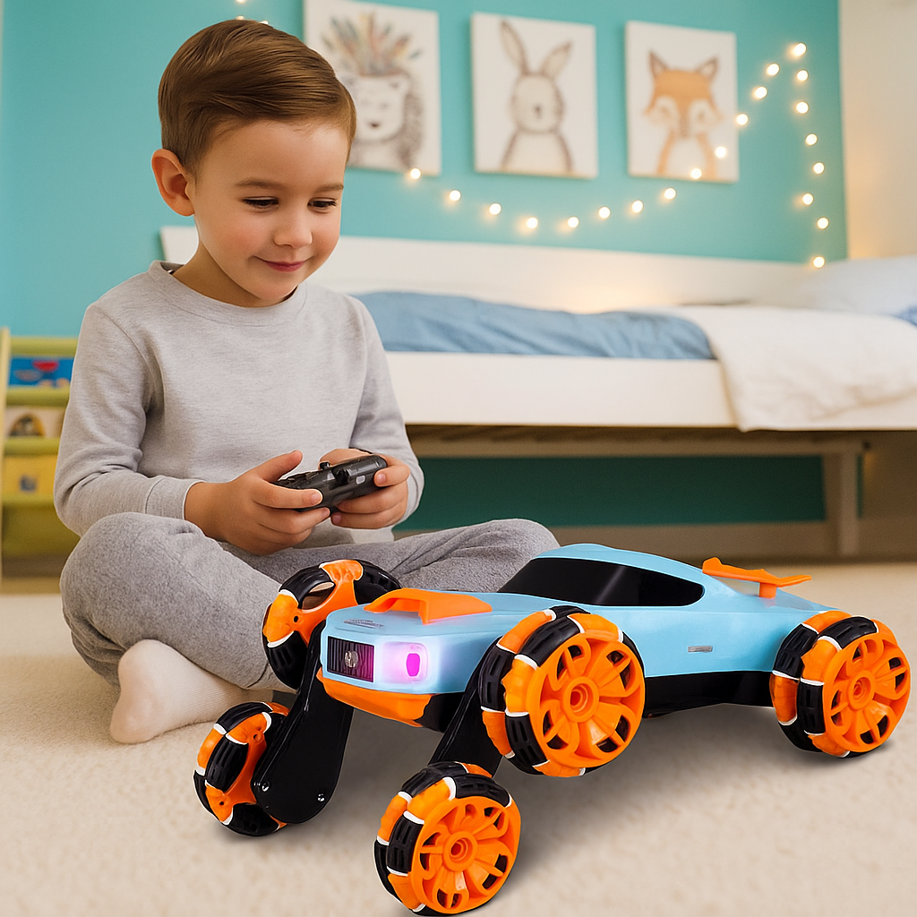 Voiture télécommandée enfant 360° rotation | SpinKid