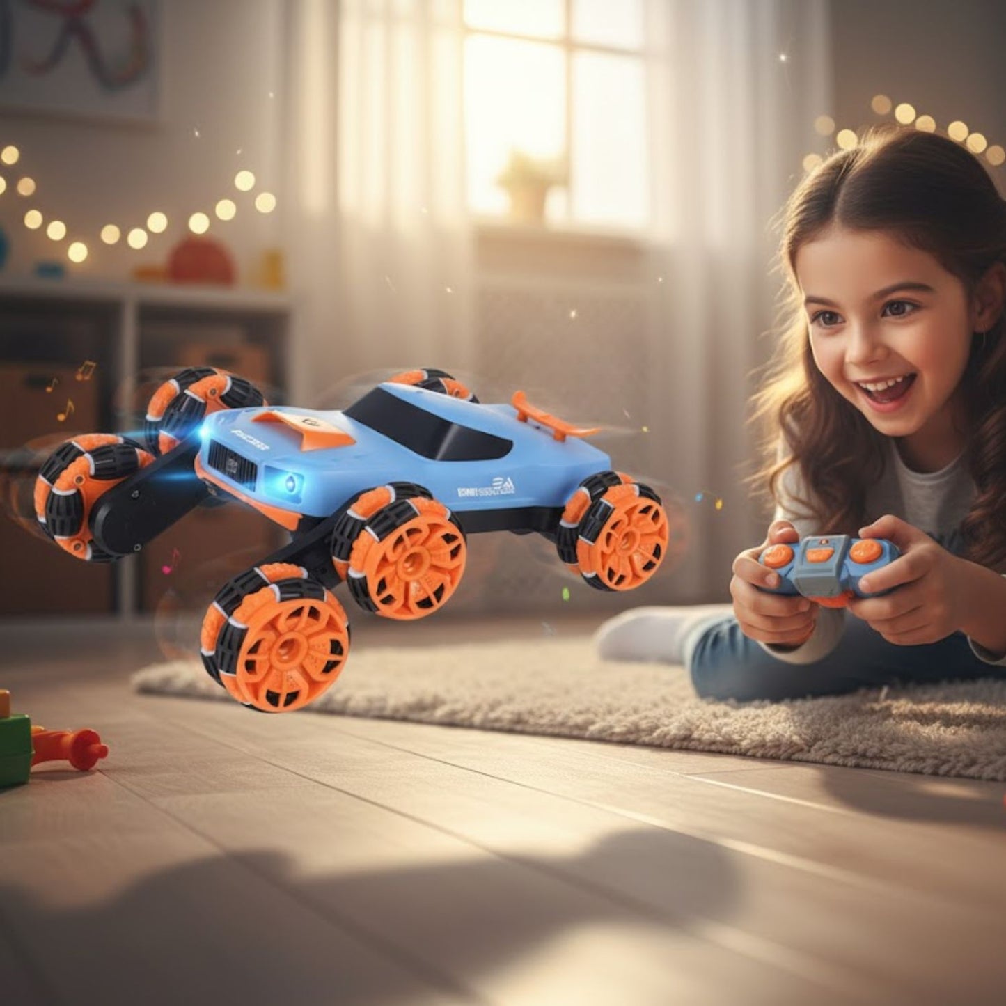 Voiture télécommandée enfant 360° rotation | SpinKid