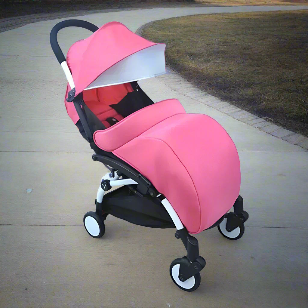 chancelière-poussette-coupe-vend-rose