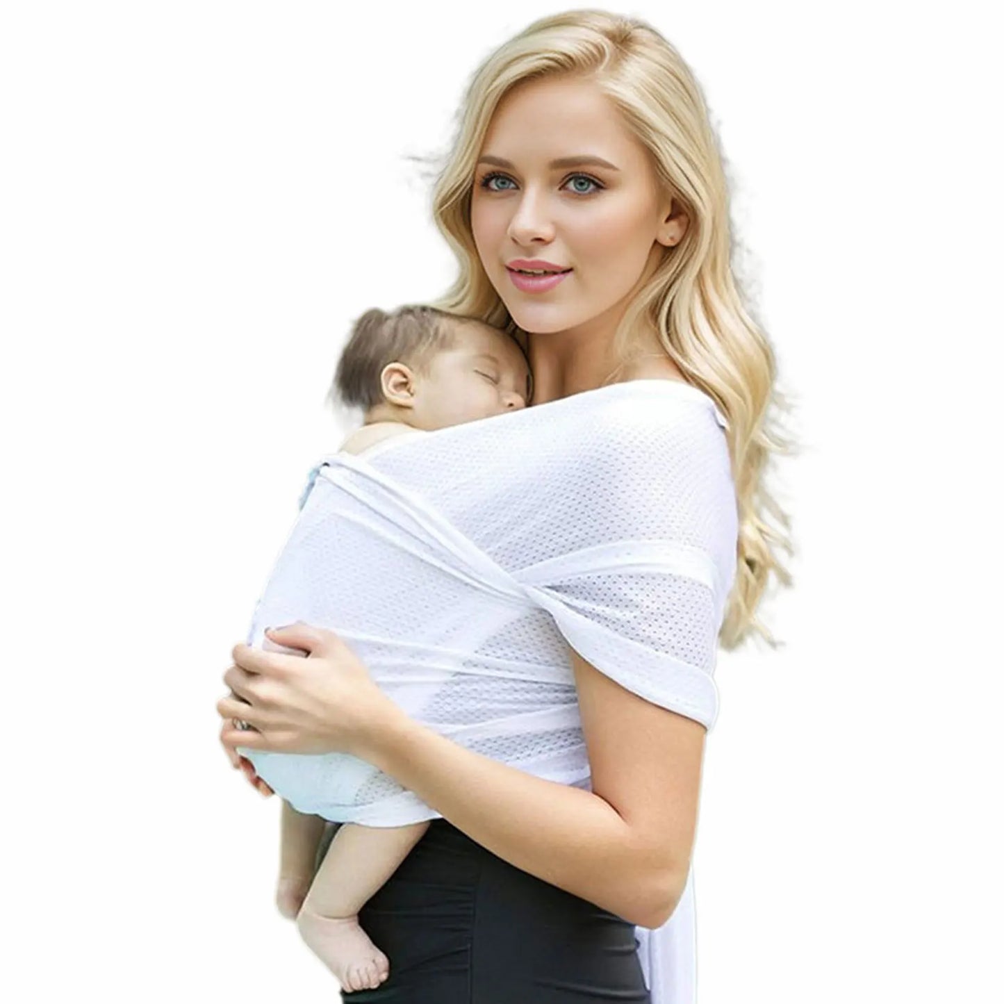 Écharpe de portage nouveau-né respirante | AirCarry