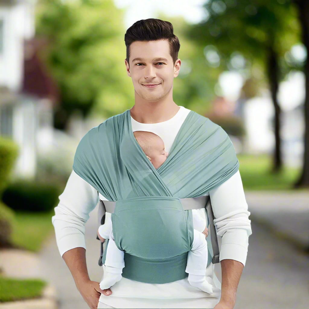 Écharpe de portage bébé ajustable | FitFlow
