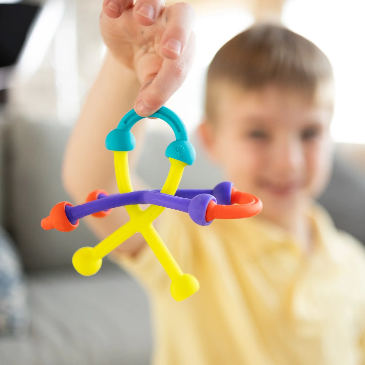 Jeu Construction d'Anneaux Sensoriels 46 pièces enfant joue