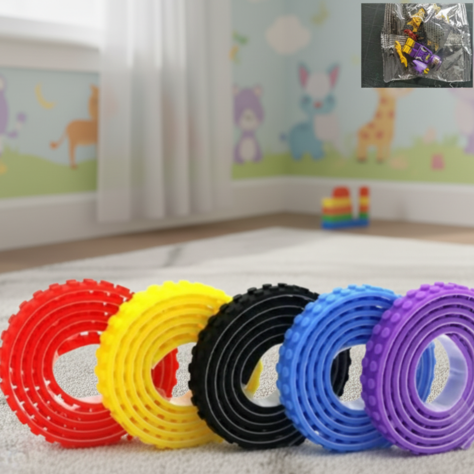 Jeu de construction baseplate adaptable | BuildFlex