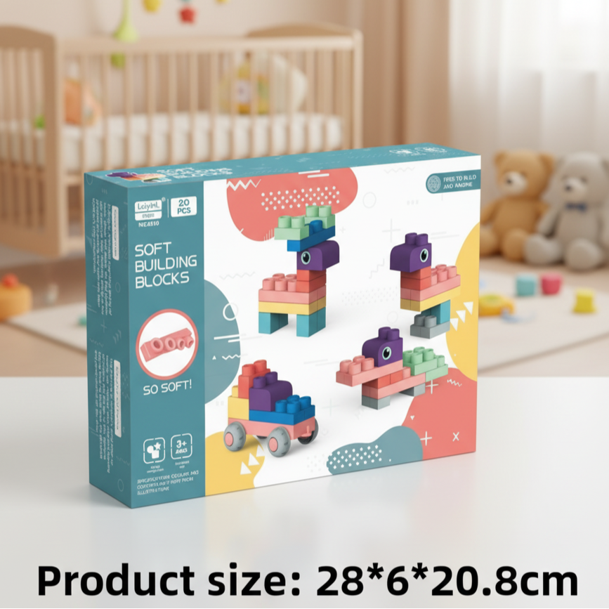 Jeu de construction bébé antichoc | BendyBrick