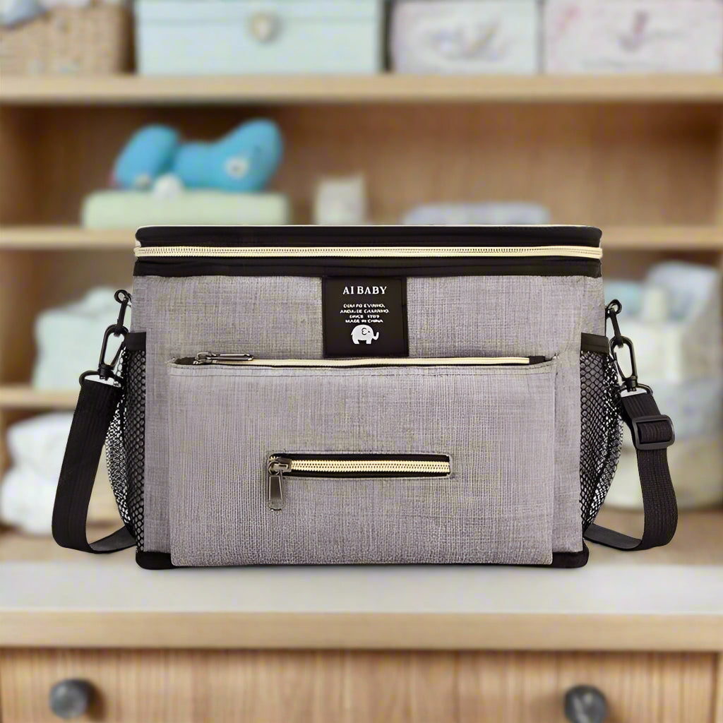 sac-a-langer-bebe-gris