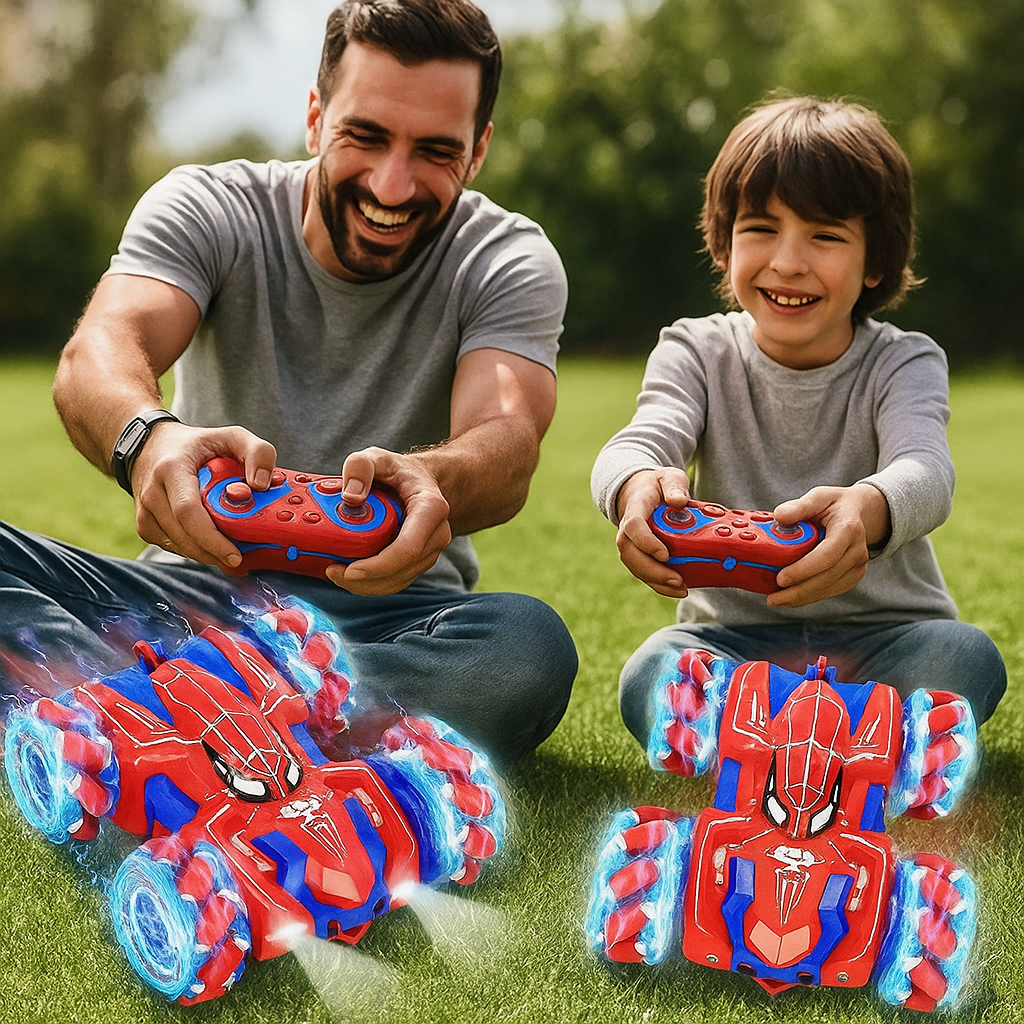 voiture télécommandée avec bande lumineuse - SpiderGlide