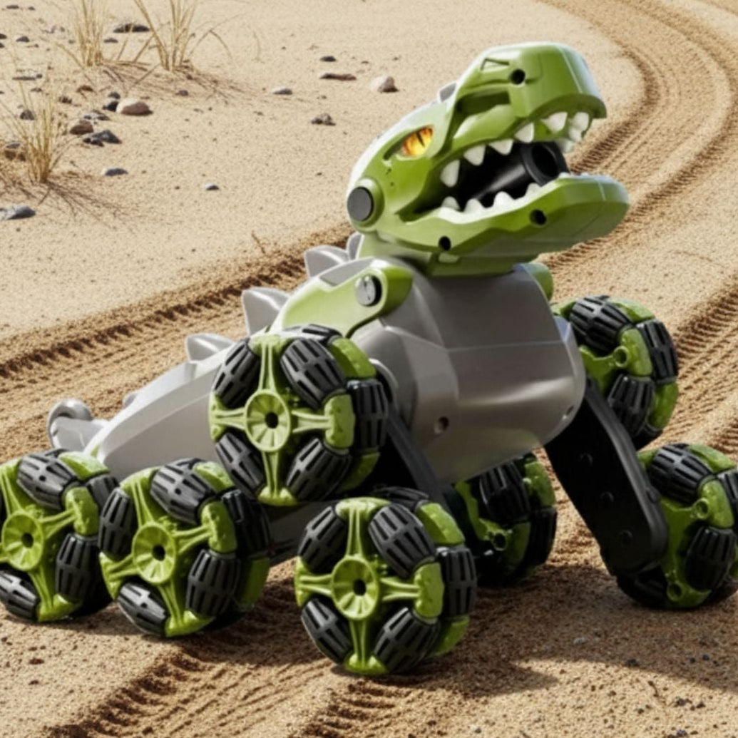 Voiture télécommandée tout terrain dinosaure 8WD | DinoDrive