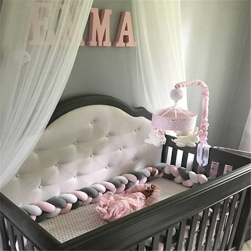 Tour de lit tressé pour bébé - Mon Adorable bebe