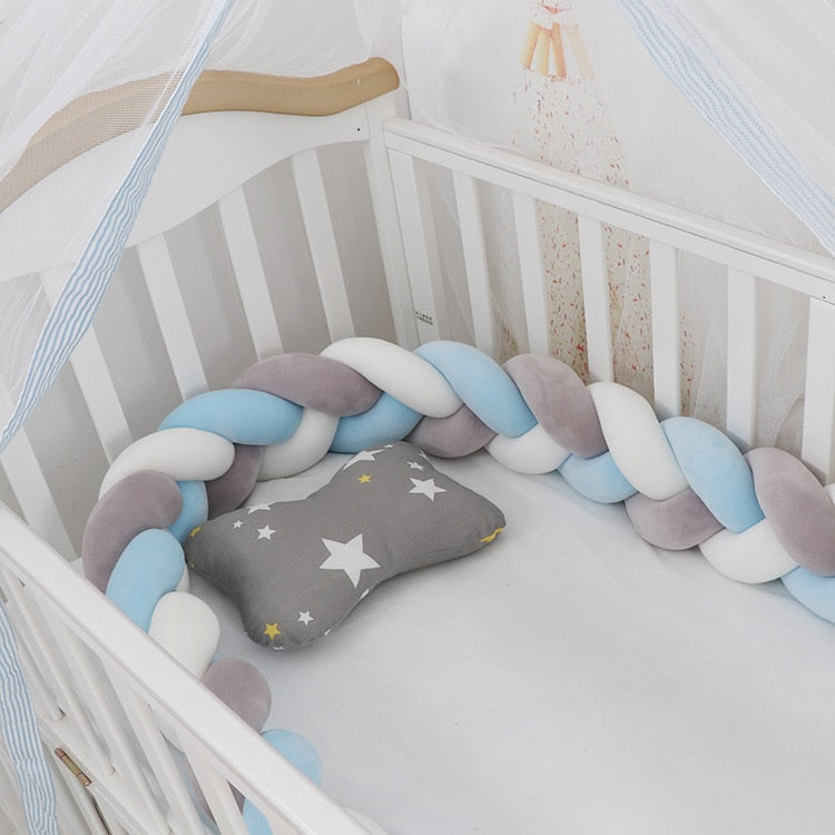 Tour de lit tressé pour bébé - Mon Adorable bebe