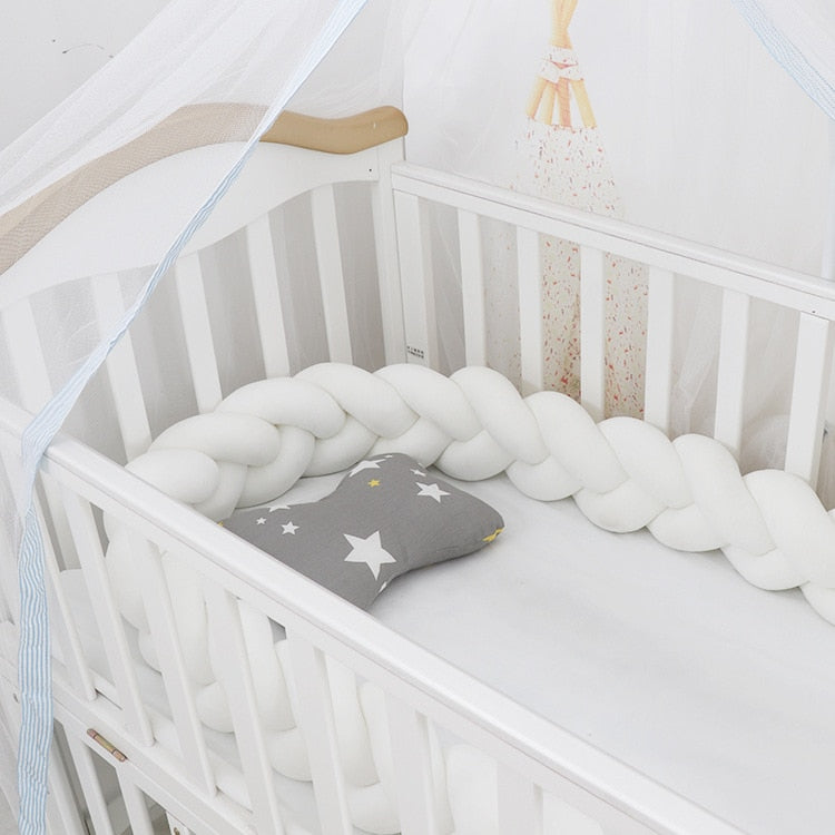 Tour de lit tressé pour bébé - Mon Adorable bebe