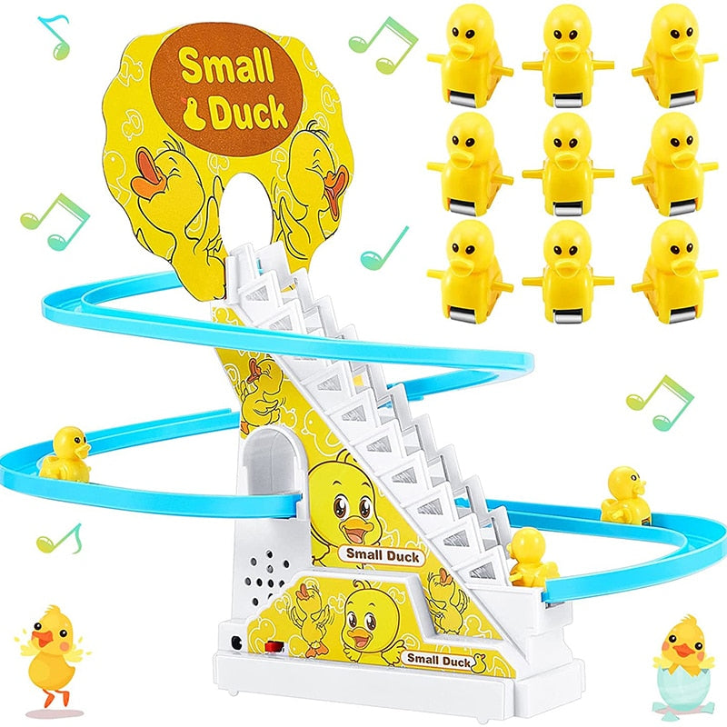 Jouet Musical de d'Escalade de Canard pour Enfants - Mon Adorable Bébé
