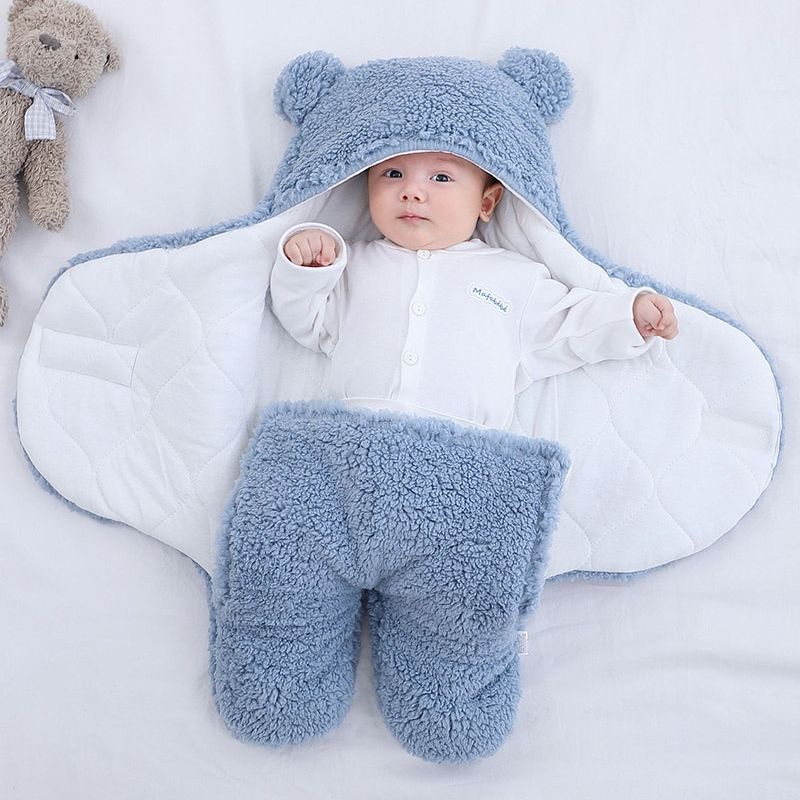 Chancelière bébé bleu - Mon Adorable bebe