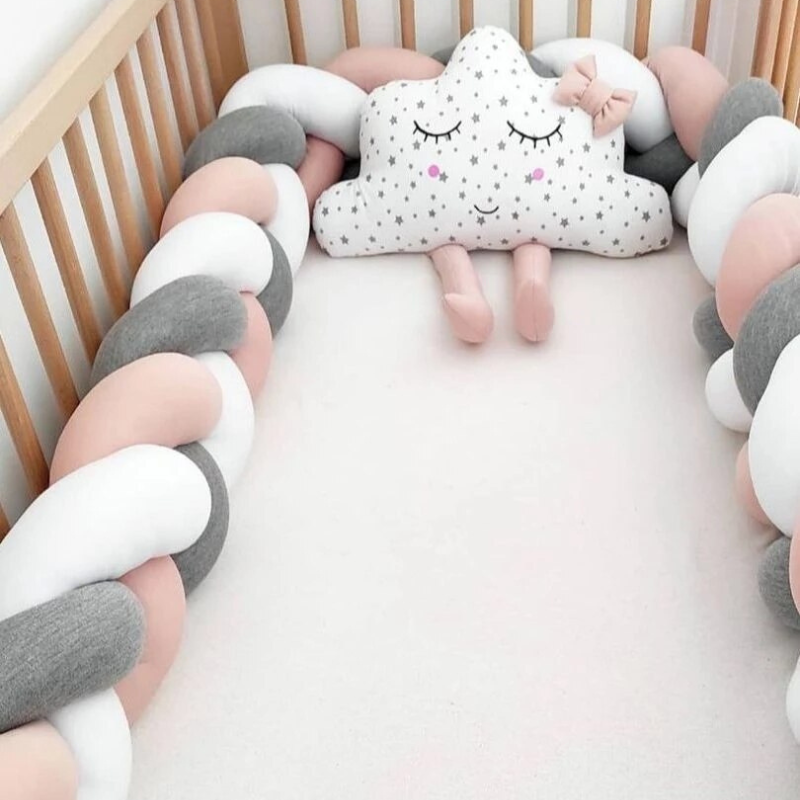 Tour de lit tressé pour bébé - Mon Adorable bebe