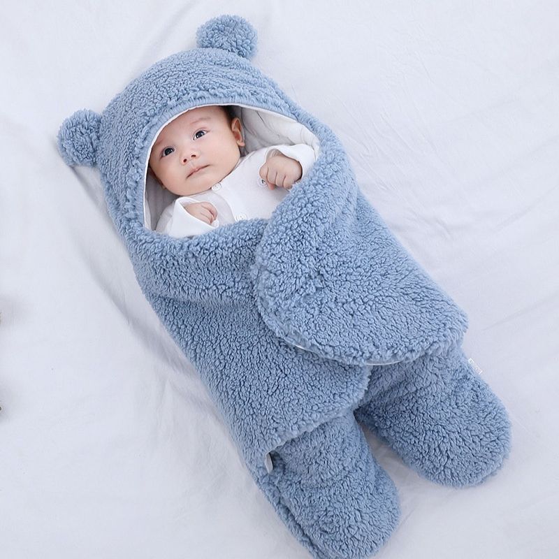 Chancelière bébé Bleu- Mon Adorable bebe