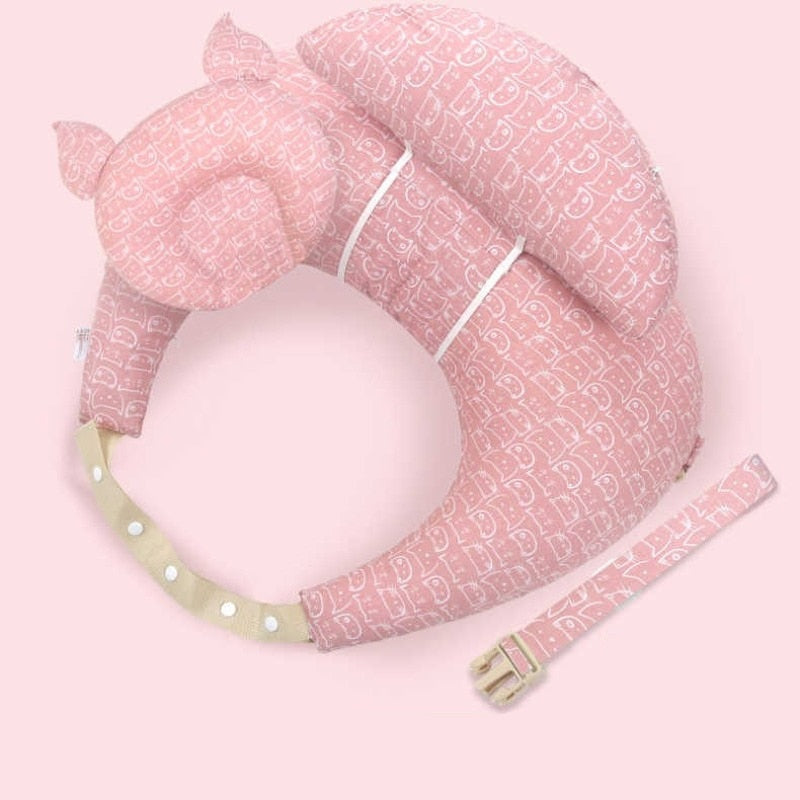 Coussin Allaitement Portable à motif d'animaux pour Bébé - Mon Adorable Bébé