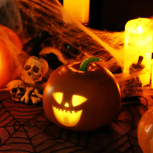 Citrouille Parlante Interactive pour Halloween : L'Accessoire Incontournable pour une Fête Mémorable