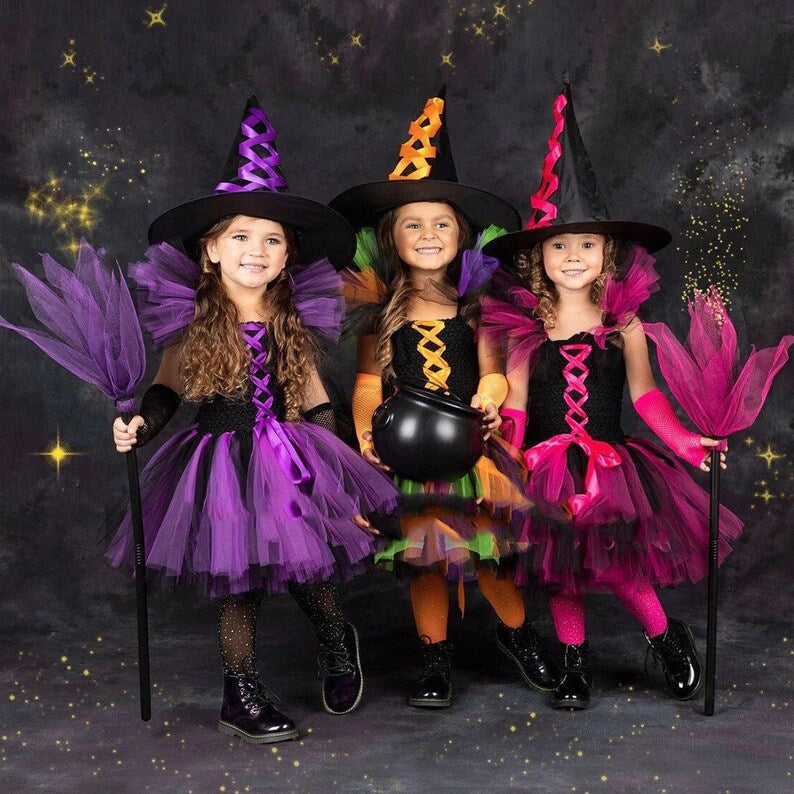 Le Déguisement de Sorcière d'Halloween pour Fille : Choix Parfait pour une Nuit Magique