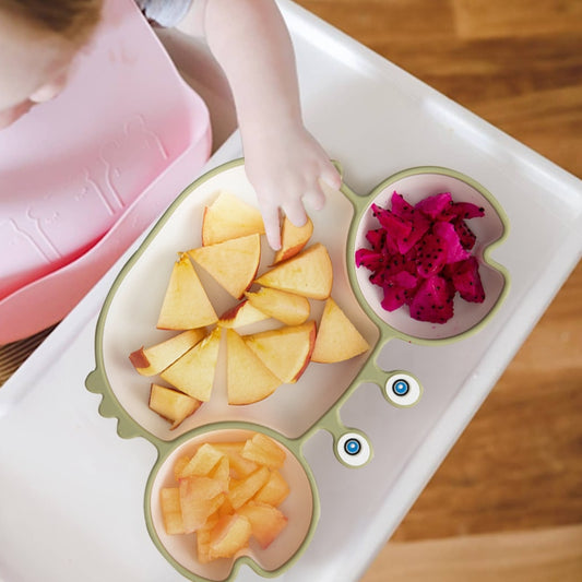 Kit Repas Bébé en Forme de Crabe - Une Option Amusante pour les Petits Mangeurs!