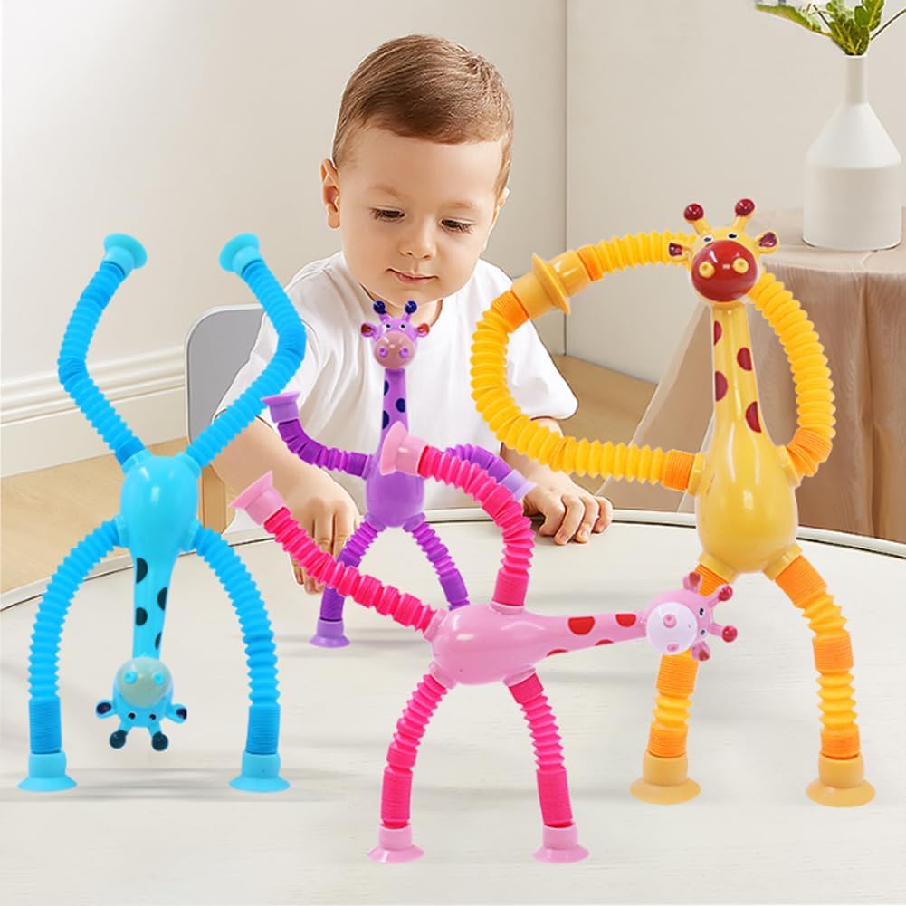 Jouet de Girafe Télescopique : Pour un Développement Sensoriel et Ludique