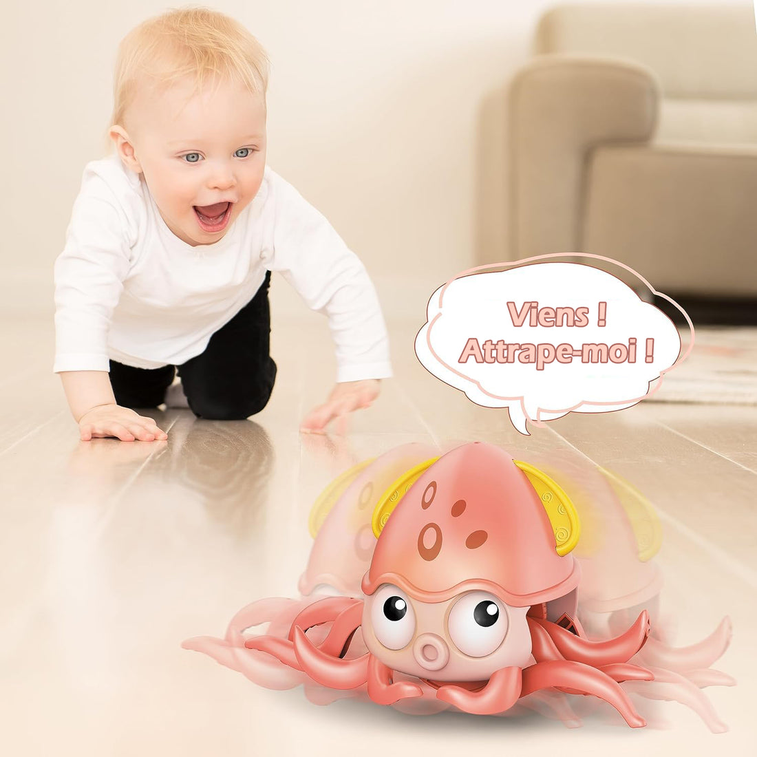 Jouet Octobot : Un Compagnon de Jeu Amusant et Éducatif pour Votre Bébé