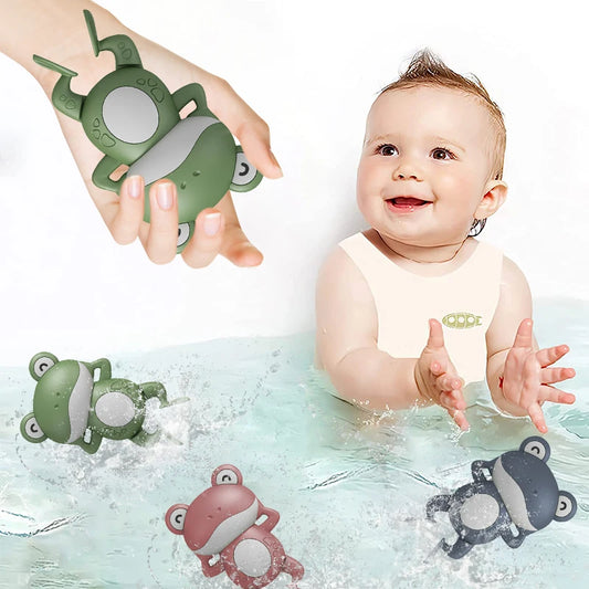 Le Jouet de Bain Grenouille Nageuse : L'Allié Parfait pour des Bains Amusants et Éducatifs