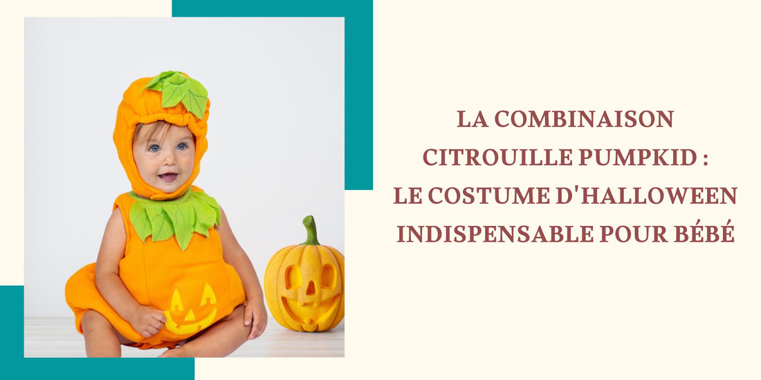 Titre : La Combinaison Citrouille PumpKid : Le Costume d'Halloween Indispensable pour Bébé