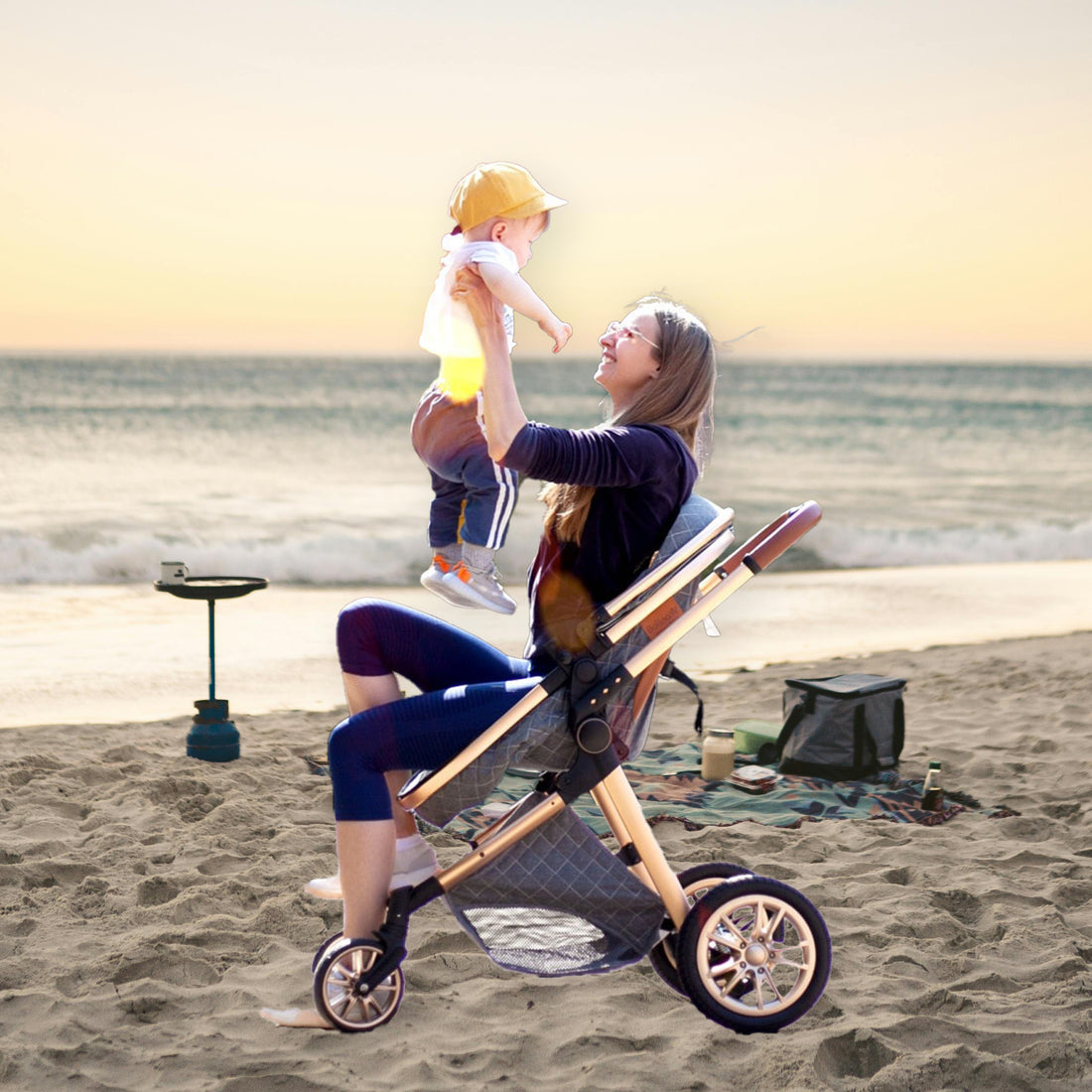 Choisir la meilleure poussette pour la plage : critères et modèles Choisir la meilleure poussette pour la plage : critères et modèles