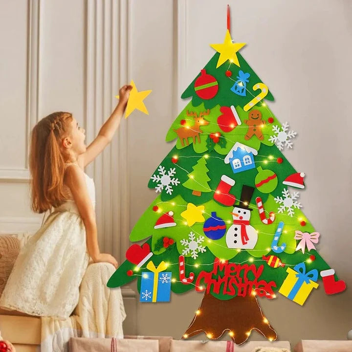 Sapins de Noël Montessori pour les enfants : Une tradition joyeuse et éducative pendant les fêtes