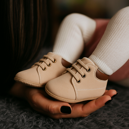 Chaussure bebe en cuir solide | CozyWalk