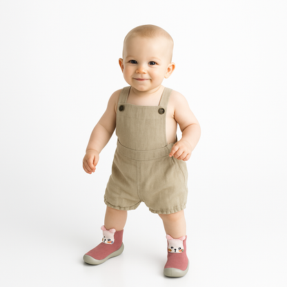 Chaussure bebe de marche à motifs d'animaux | ZooSteps
