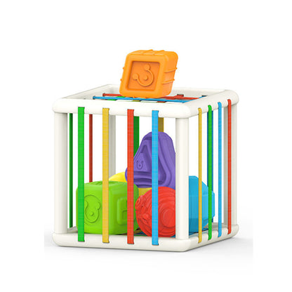 Jouet de Tri Sensoriel Montessori cube - Mon Adorable Bebe